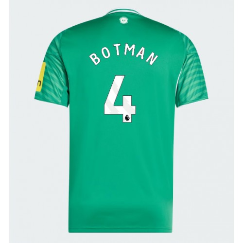 Newcastle United Sven Botman #4 Fußballbekleidung Auswärtstrikot 2025-26 Kurzarm